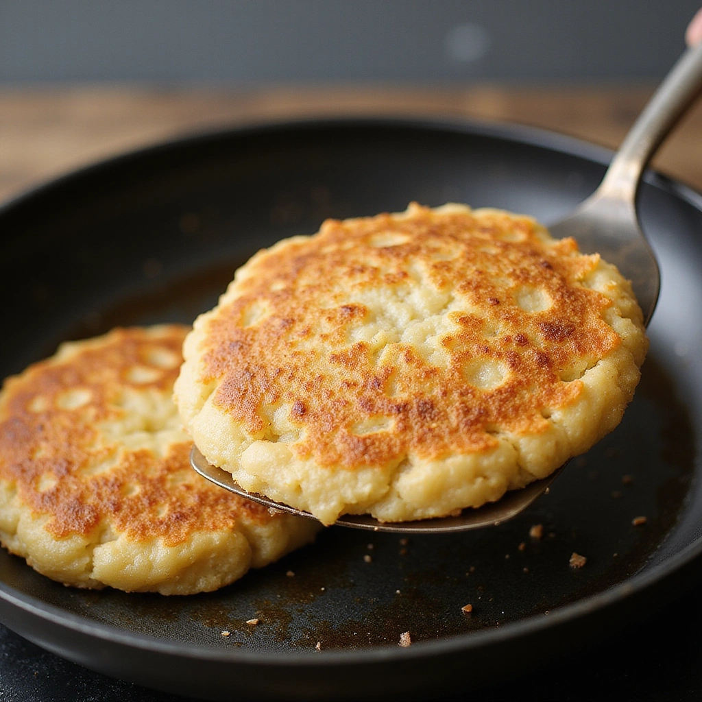 Banh Bot Chien: Crispy Vietnamese Rice Cake Recipe - Step 4: Cook and Flip