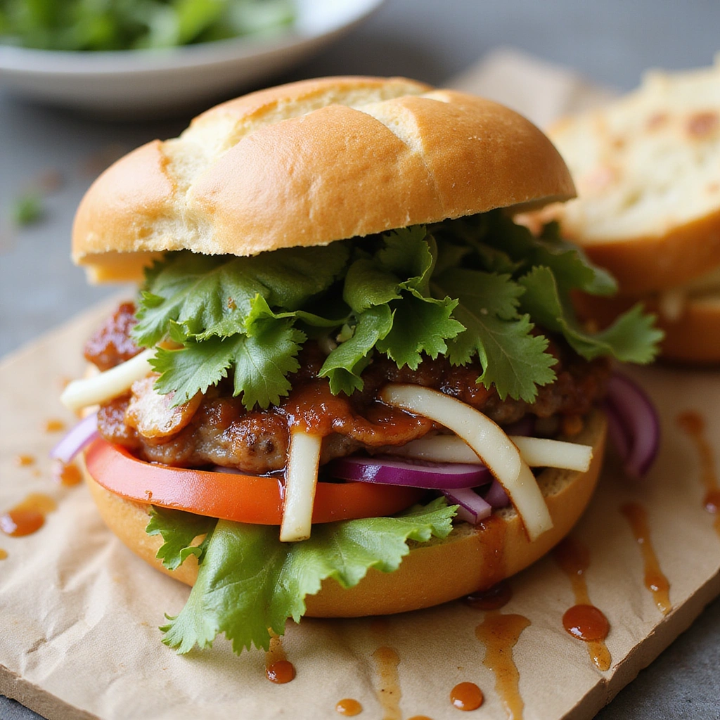 Banh Mi Op La: Vietnamese Fried Egg Sandwich Recipe - Step 5: Assemble the Sandwich