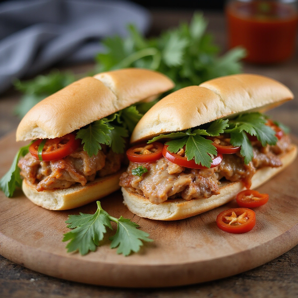 Banh Mi Op La: Vietnamese Fried Egg Sandwich Recipe - Step 6: Serve and Enjoy