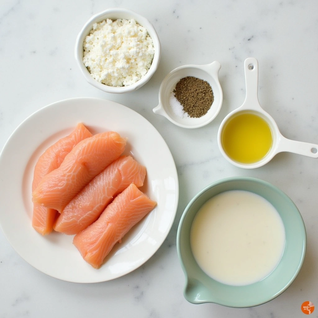 Crispy Vietnamese Fried Fish Recipe - Step 1: Prepare Ingredients