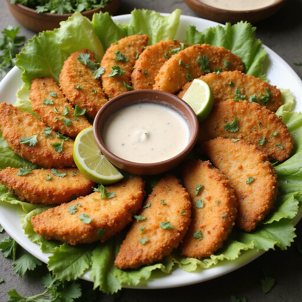 Crispy Vietnamese Fried Fish Recipe - Step 8: Serve the Dish