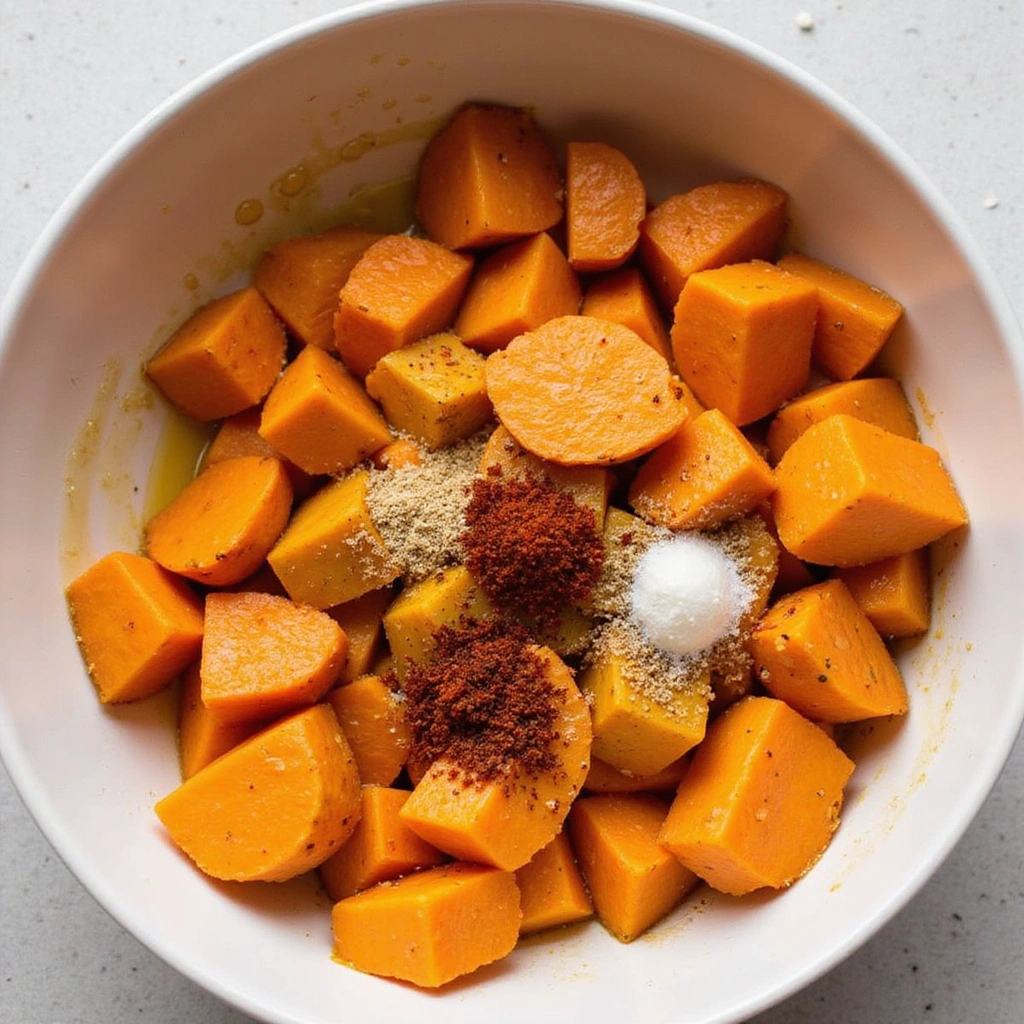 Delicious Ways to Cook Sweet Potato (Khoai Lang) - Step 2: Season Sweet Potatoes