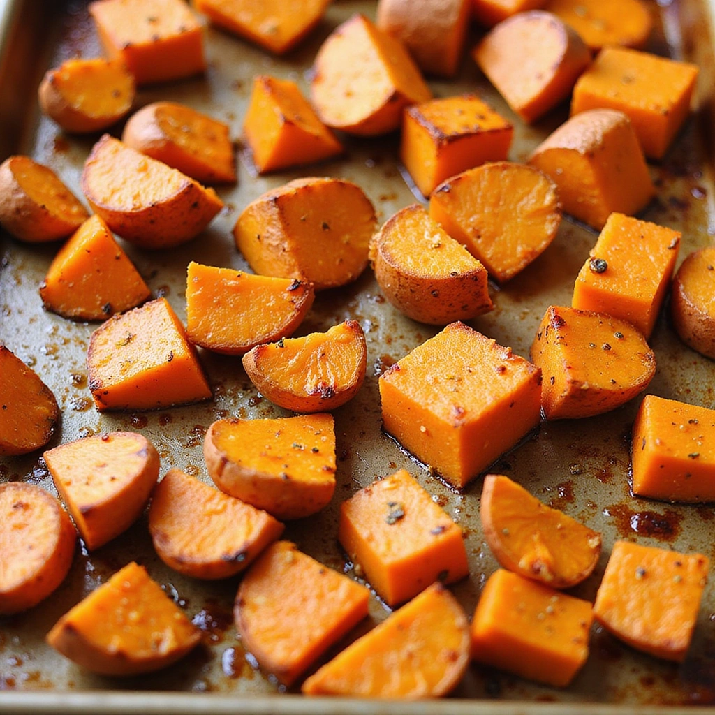 Delicious Ways to Cook Sweet Potato (Khoai Lang) - Step 4: Roast Sweet Potatoes