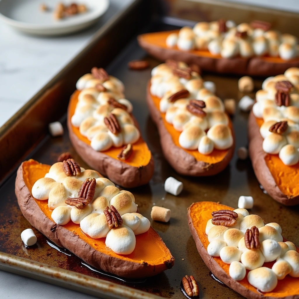 Delicious Ways to Cook Sweet Potato (Khoai Lang) - Step 6: Add Toppings and Finish Baking