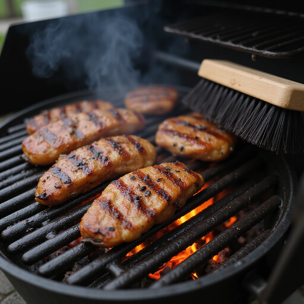 Easy Vietnamese Grilled Fish (Nuong Ca) - Step 3: Prepare the Grill