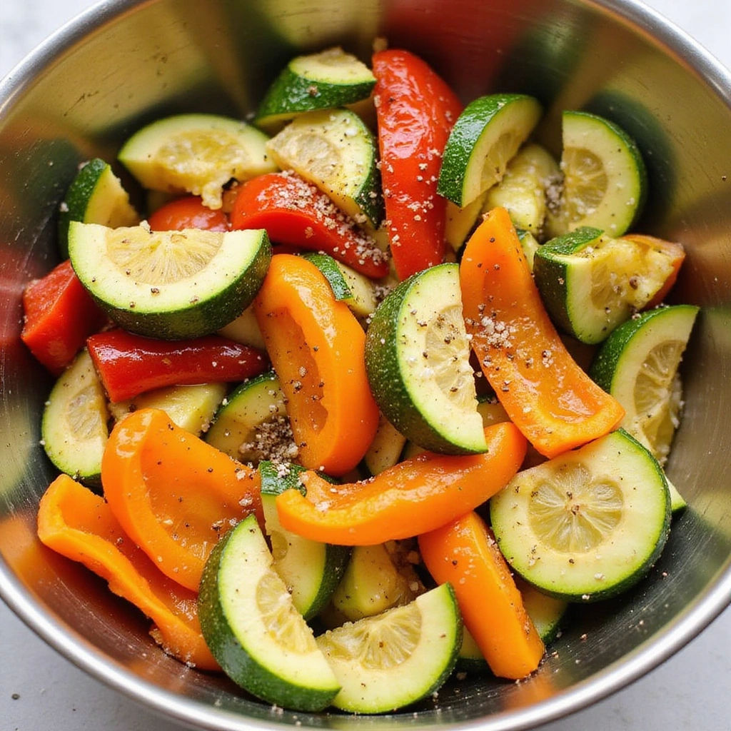 Easy Vietnamese Grilled Fish (Nuong Ca) - Step 5: Prepare the Vegetables