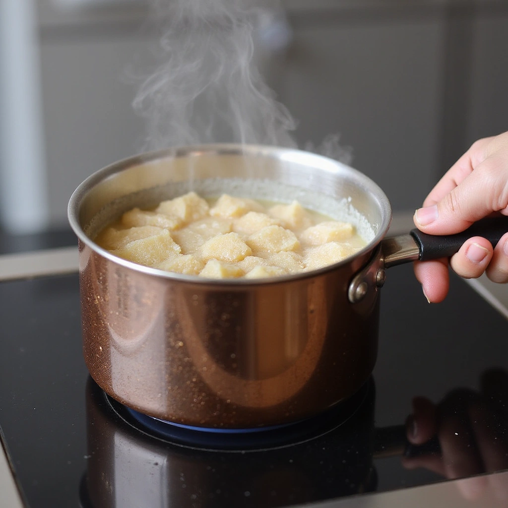 Homemade Crystallized Candy Recipes You Can Try Today - Step 4: Remove from Heat