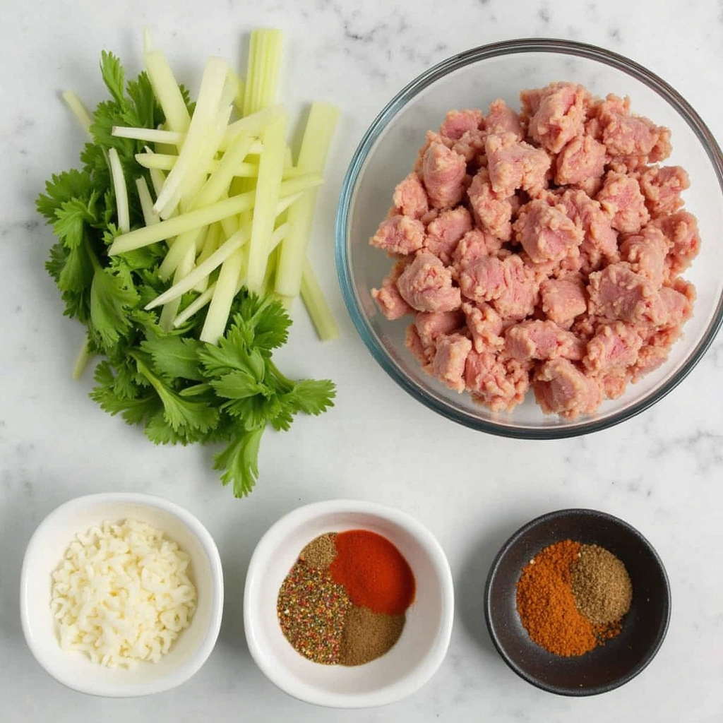 How to Make Bahn Mi Stuffing for Authentic Vietnamese Sandwich - Step 1: Prepare Ingredients