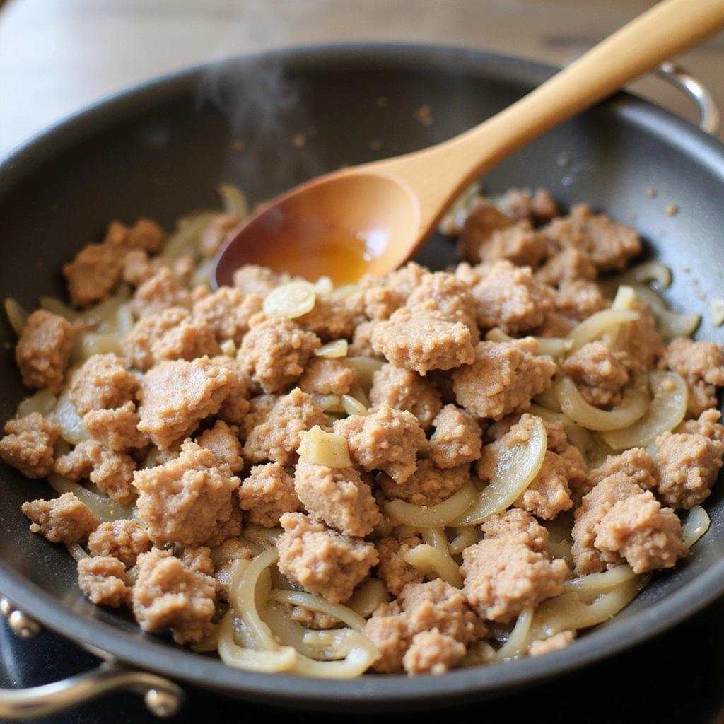 How to Make Bahn Mi Stuffing for Authentic Vietnamese Sandwich - Step 4: Add Aromatics