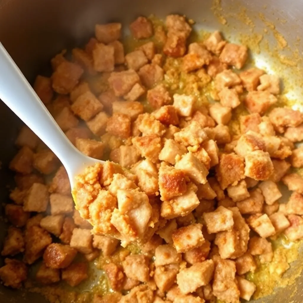 How to Make Bahn Mi Stuffing for Authentic Vietnamese Sandwich - Step 5: Season the Mixture