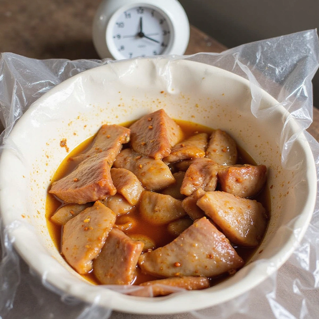 How to Make Thit Nuong for Banh Mi - Step 2: Marinate the Pork