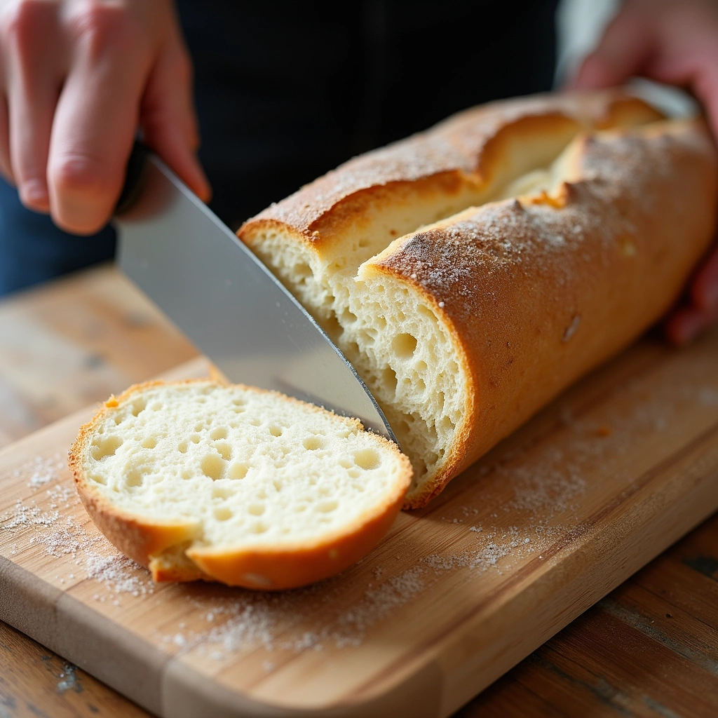 How to Make Thit Nuong for Banh Mi - Step 5: Prepare the Baguettes