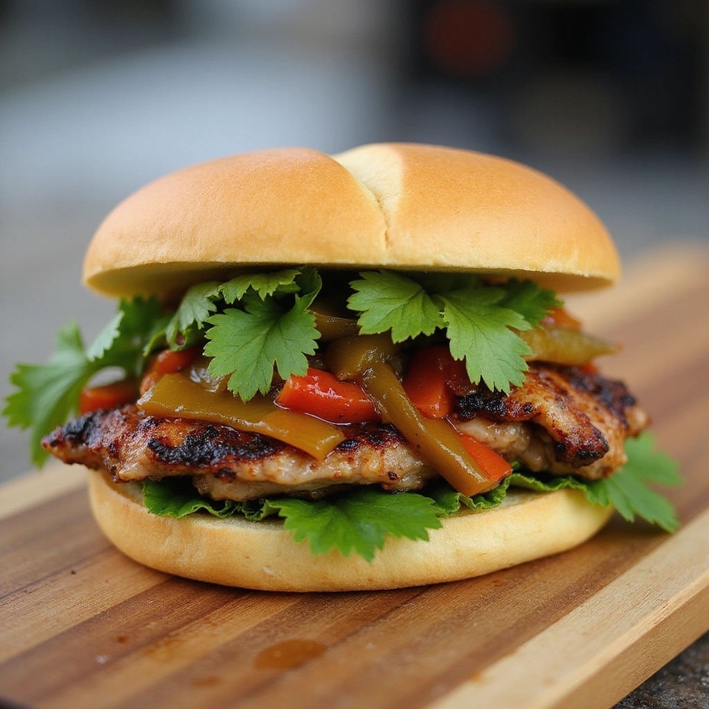 How to Make Thit Nuong for Banh Mi - Step 6: Assemble the Banh Mi