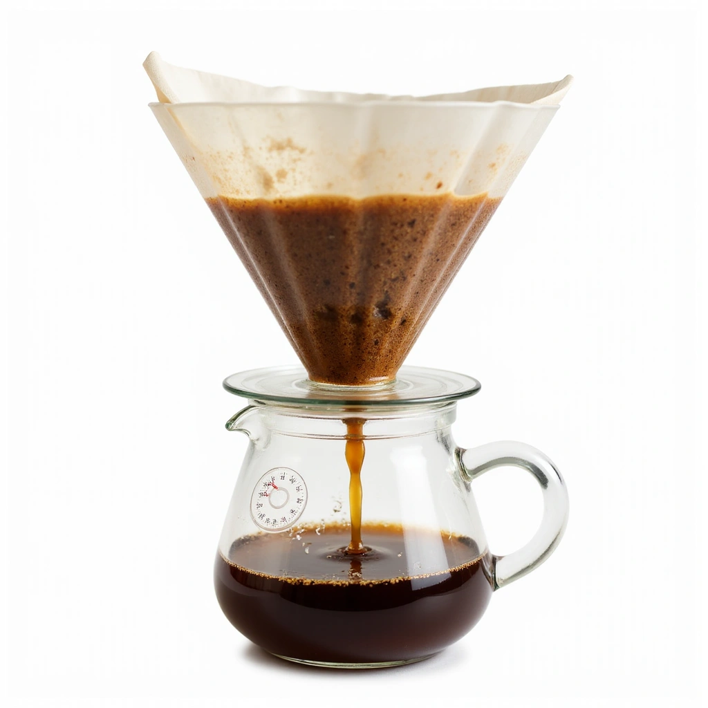How to Make Vietnamese Salt Coffee at Home - Step 3: Allow Coffee to Drip