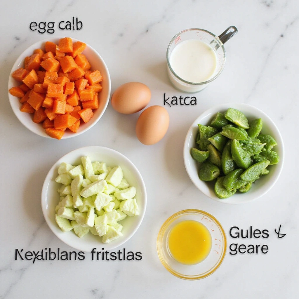 How to Make a Simple Gluten Free Frittata for a Healthy Breakfast - Step 1: Prepare Ingredients