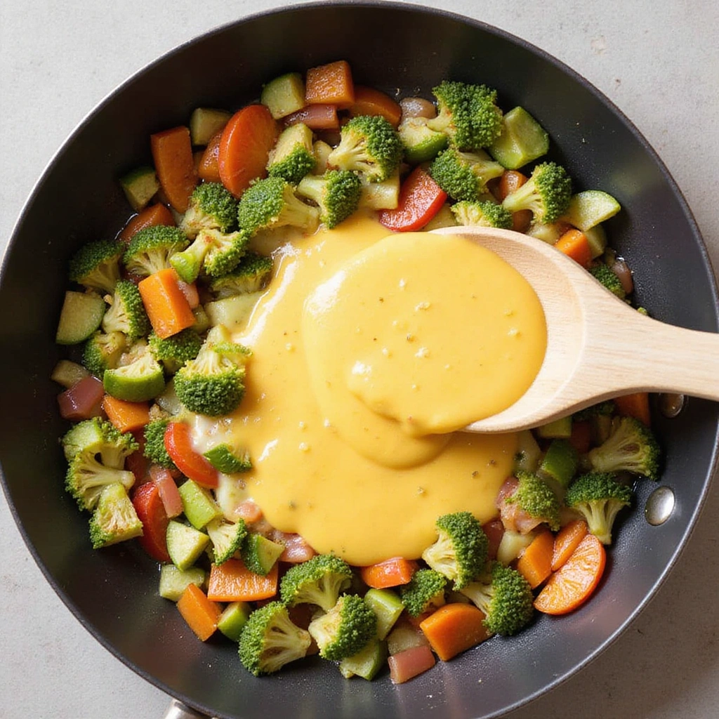 How to Make a Simple Gluten Free Frittata for a Healthy Breakfast - Step 4: Combine Ingredients