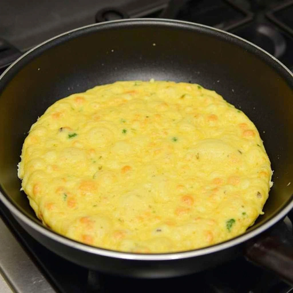 How to Make a Simple Gluten Free Frittata for a Healthy Breakfast - Step 5: Cook on the Stovetop