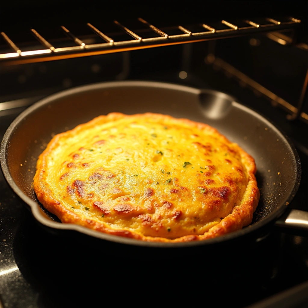 How to Make a Simple Gluten Free Frittata for a Healthy Breakfast - Step 6: Finish Under the Broiler
