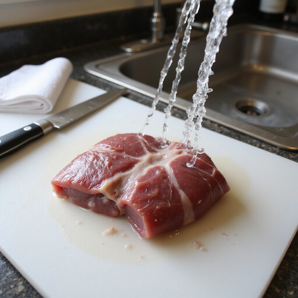 Pork Liver Spread Recipe for Bahn Mi Sandwich - Step 1: Clean the Liver
