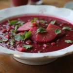 Traditional Vietnamese Beetroot Soup Recipe