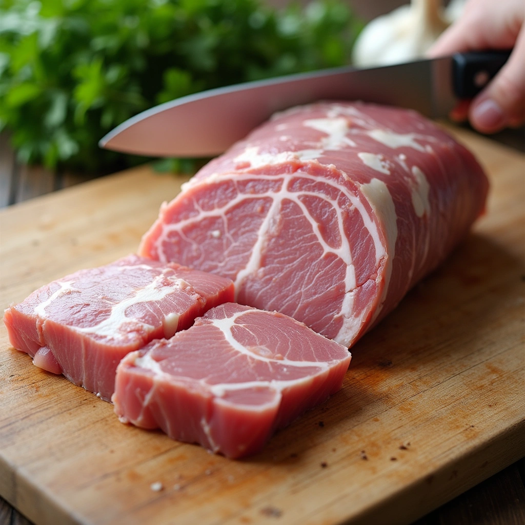 Traditional Vietnamese Roasted Pork (Heo Quay) Recipe - Step 1: Prepare the Pork