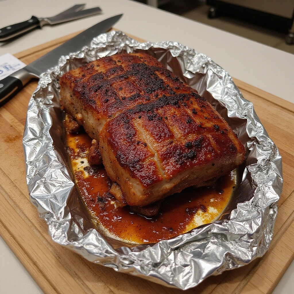 Traditional Vietnamese Roasted Pork (Heo Quay) Recipe - Step 7: Rest the Pork
