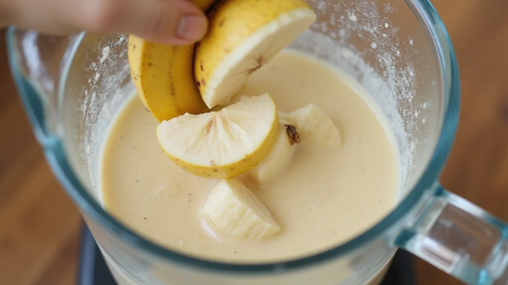 4-Fruit Smoothie Recipe - Strawberry, Banana, Mango, and Pineapple Blend - Step 3: Add Soft Fruits