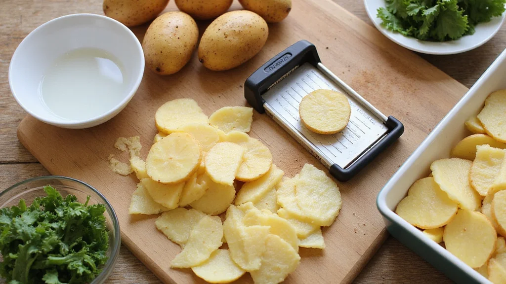 4-Ingredient Potato Bake Recipe - Easy Weeknight Dinner Your Family Will Love - Step 1: Prepare Ingredients