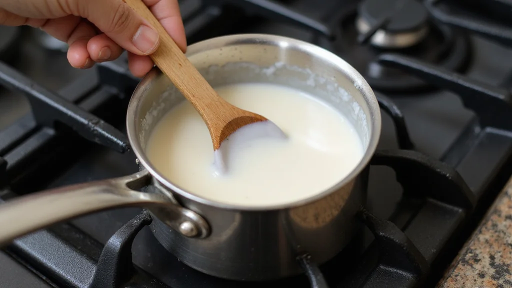 4-Ingredient Potato Bake Recipe - Easy Weeknight Dinner Your Family Will Love - Step 3: Prepare Cream Mixture