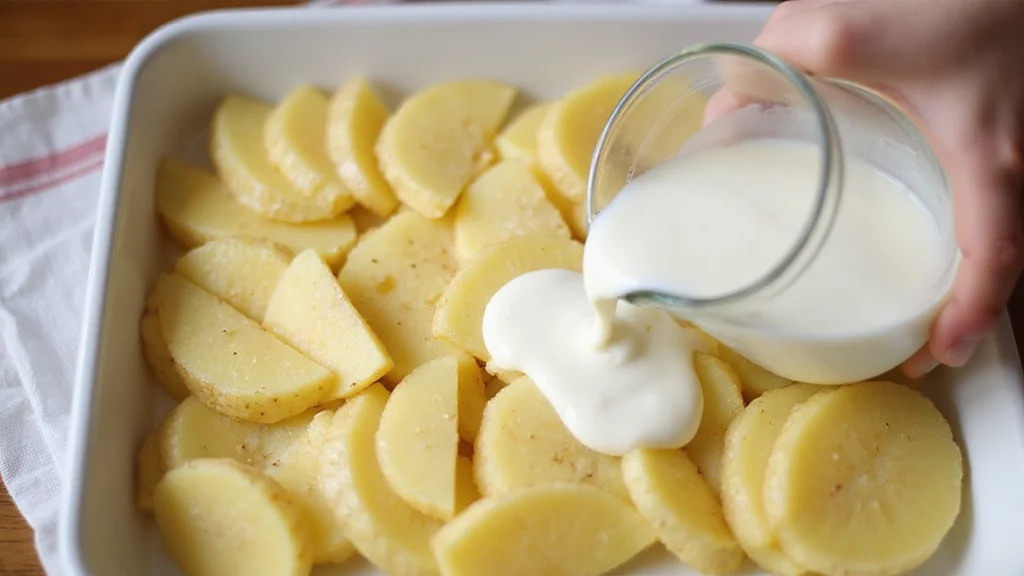 4-Ingredient Potato Bake Recipe - Easy Weeknight Dinner Your Family Will Love - Step 4: Assemble the Dish