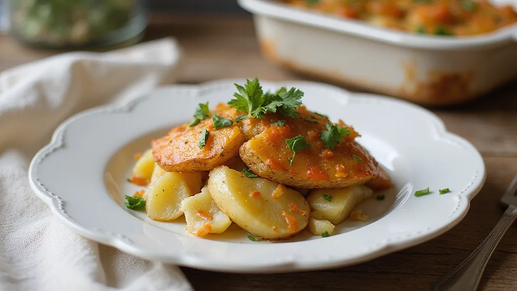 4-Ingredient Potato Bake Recipe - Easy Weeknight Dinner Your Family Will Love