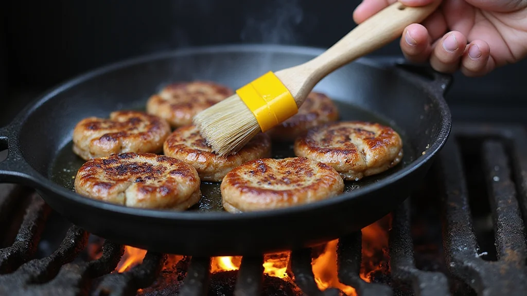Authentic Vietnamese Broken Rice with Grilled Pork Chops - Restaurant Quality at Home - Step 3: Heat the Grill