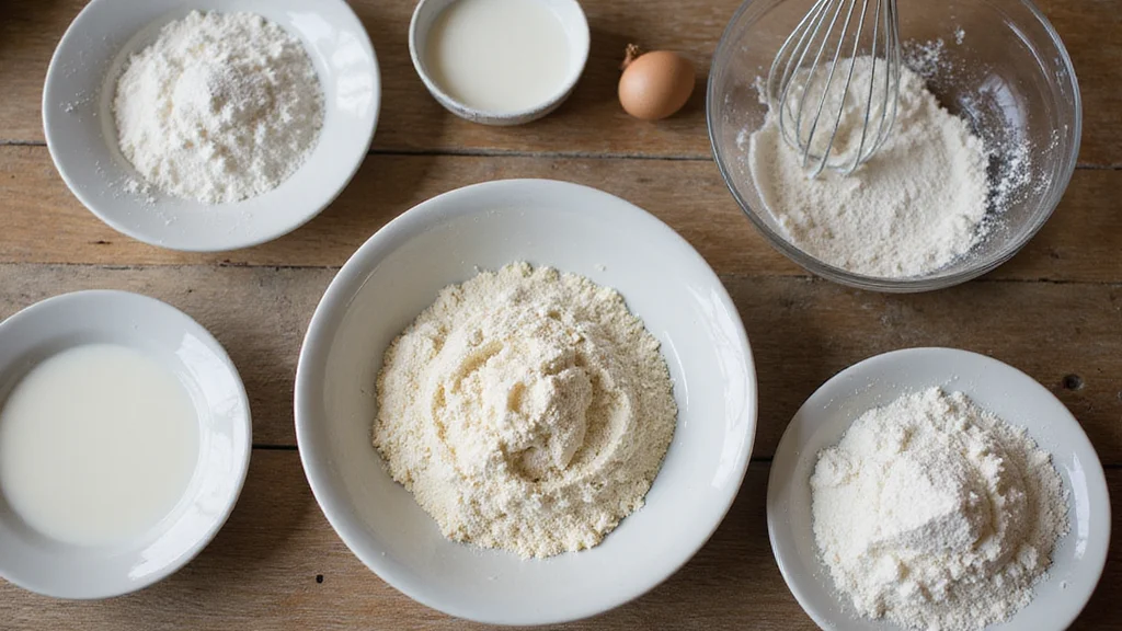 Bánh Đúc Recipe - Silky Smooth Vietnamese Pudding Cake for Breakfast or Dessert - Step 1: Prepare Ingredients