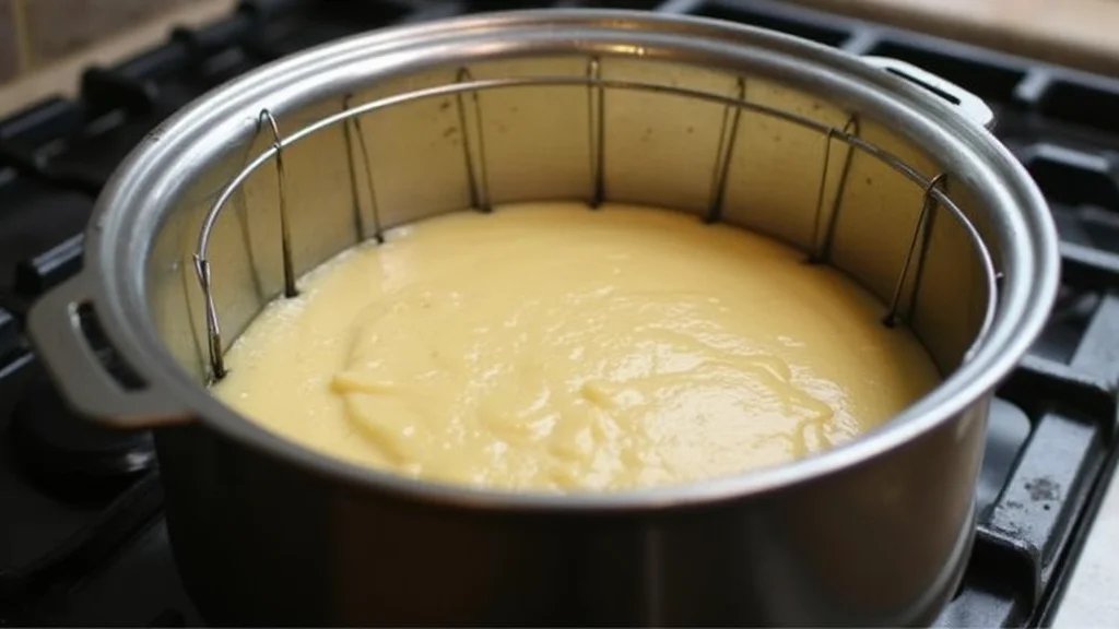 Bánh Đúc Recipe - Silky Smooth Vietnamese Pudding Cake for Breakfast or Dessert - Step 3: Prepare the Steaming Setup