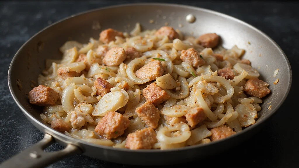 Bánh Đúc Recipe - Silky Smooth Vietnamese Pudding Cake for Breakfast or Dessert - Step 5: Cook the Topping