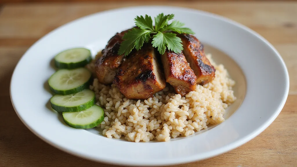 Vietnamese Grilled Meat Over Rice - Easy Recipe That Tastes Just Like Your Favorite Restaurant - Step 7: Assemble the Dish