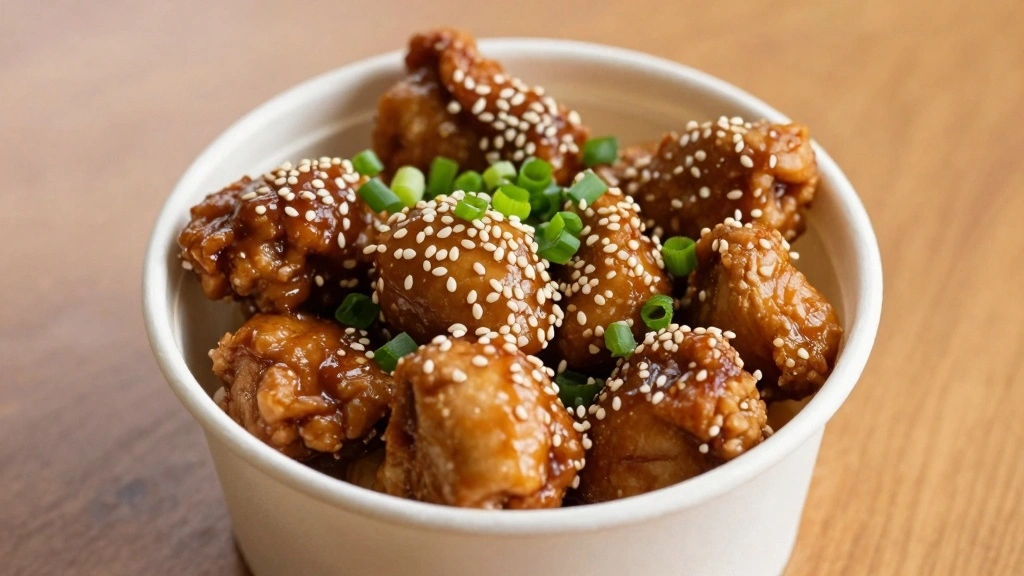 Bang Bang Chicken Bowl (Spicy Mayo Drizzle) - Step 7: Garnish and Serve 1