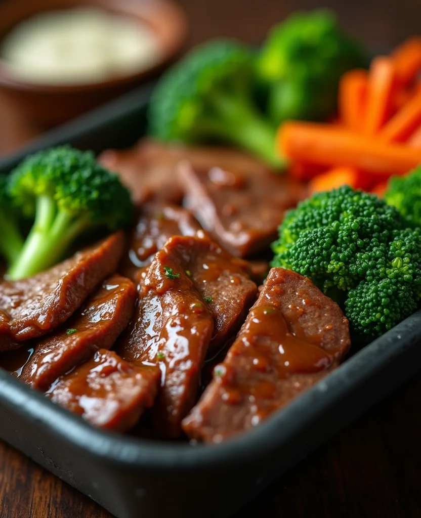 Beef and Broccoli Meal Prep (5 Days Freezer Ready) - Step 2: Marinate the Beef 1