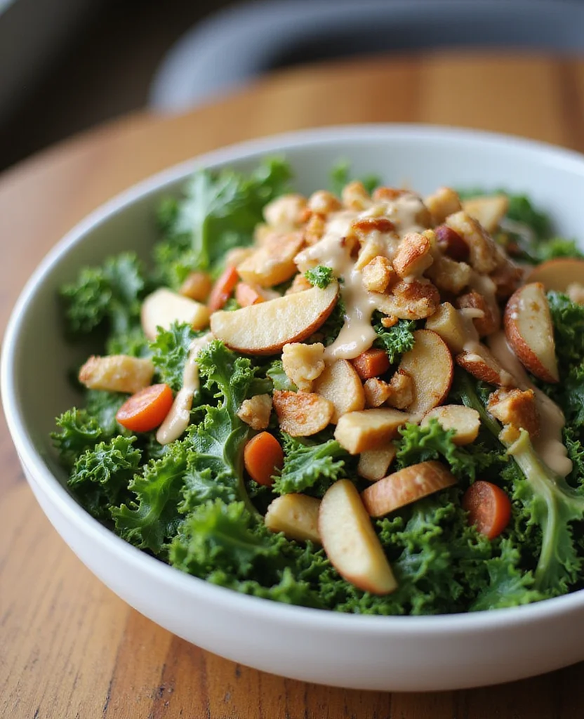 Chick Fil A Kale Salad Copycat (Crunchy Healthy) - Step 1: Prepare Kale 1
