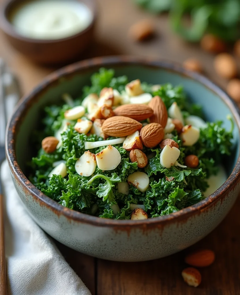 Chick Fil A Kale Salad Copycat (Crunchy Healthy) - Step 4: Toast Almonds 1