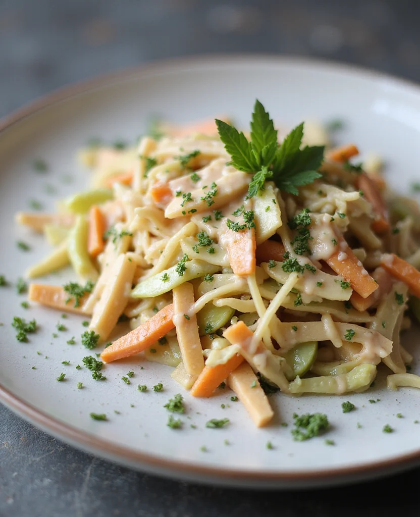 Chick Fil A Slaw Copycat (Creamy Perfection) - Step 4: Mix Vegetables 1