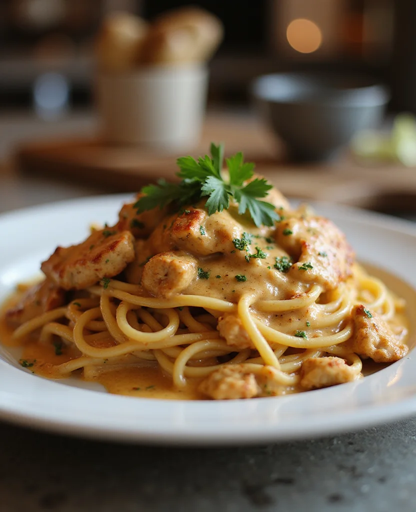 Creamy Cajun Chicken Pasta (Smoky Spice) - Step 4: Sauté Chicken 1