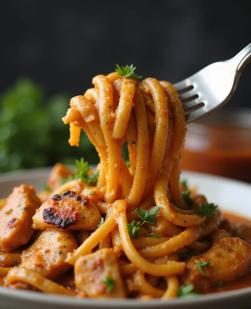 Creamy Cajun Chicken Pasta (Smoky Spice) - Step 5: Sauté Vegetables 1