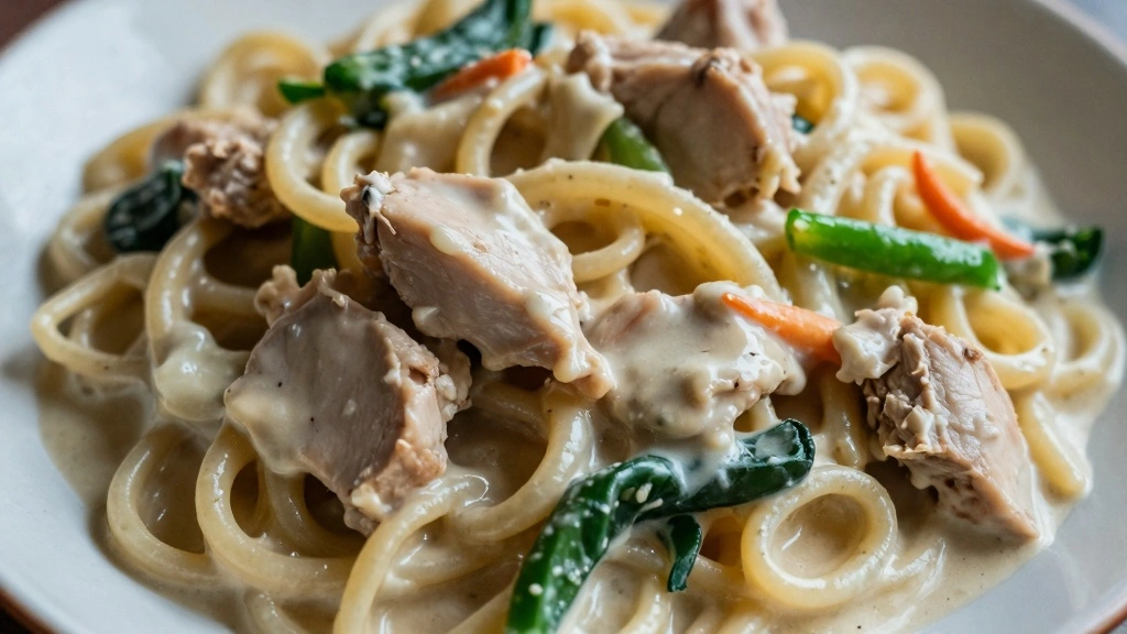 Creamy Cajun Chicken Pasta (Smoky Spice) - Step 7: Combine Ingredients 1