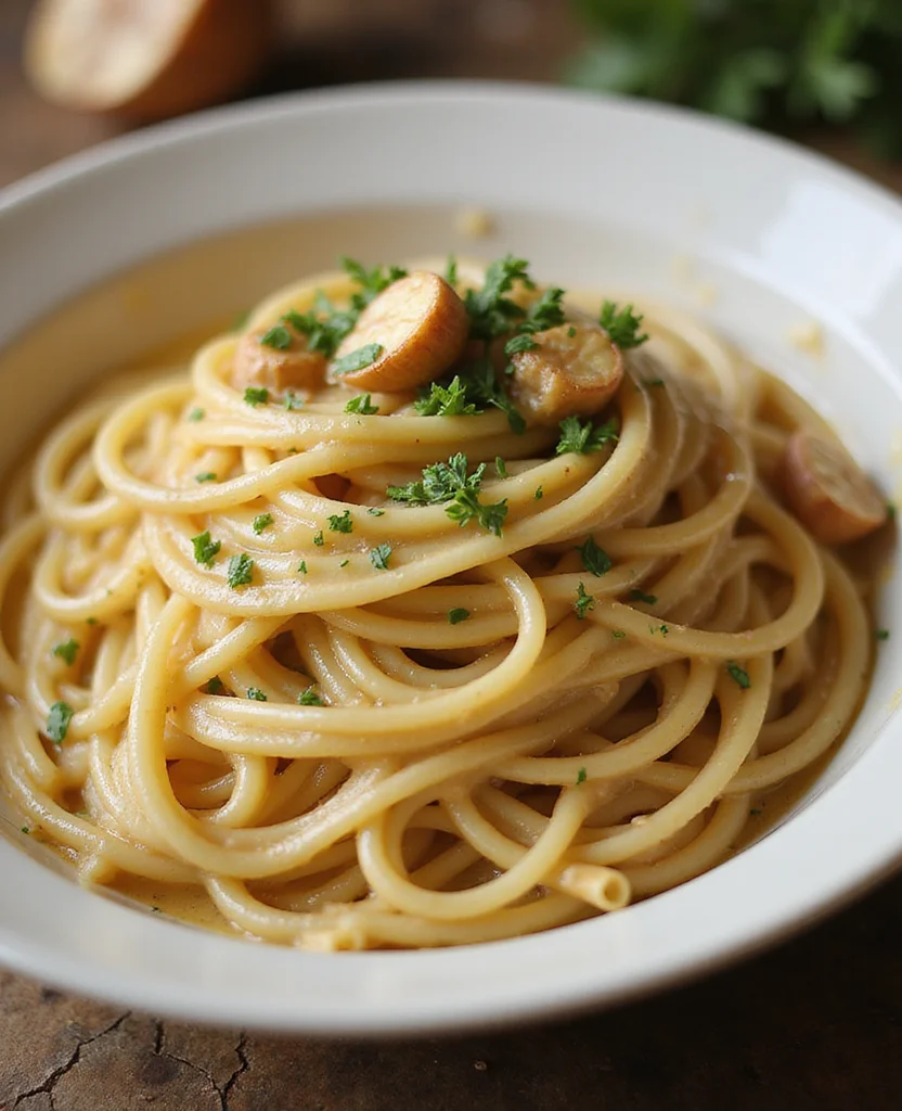 Creamy Garlic Spaghetti (One-Pot Family Favorite) - Step 1: Prepare Ingredients 1