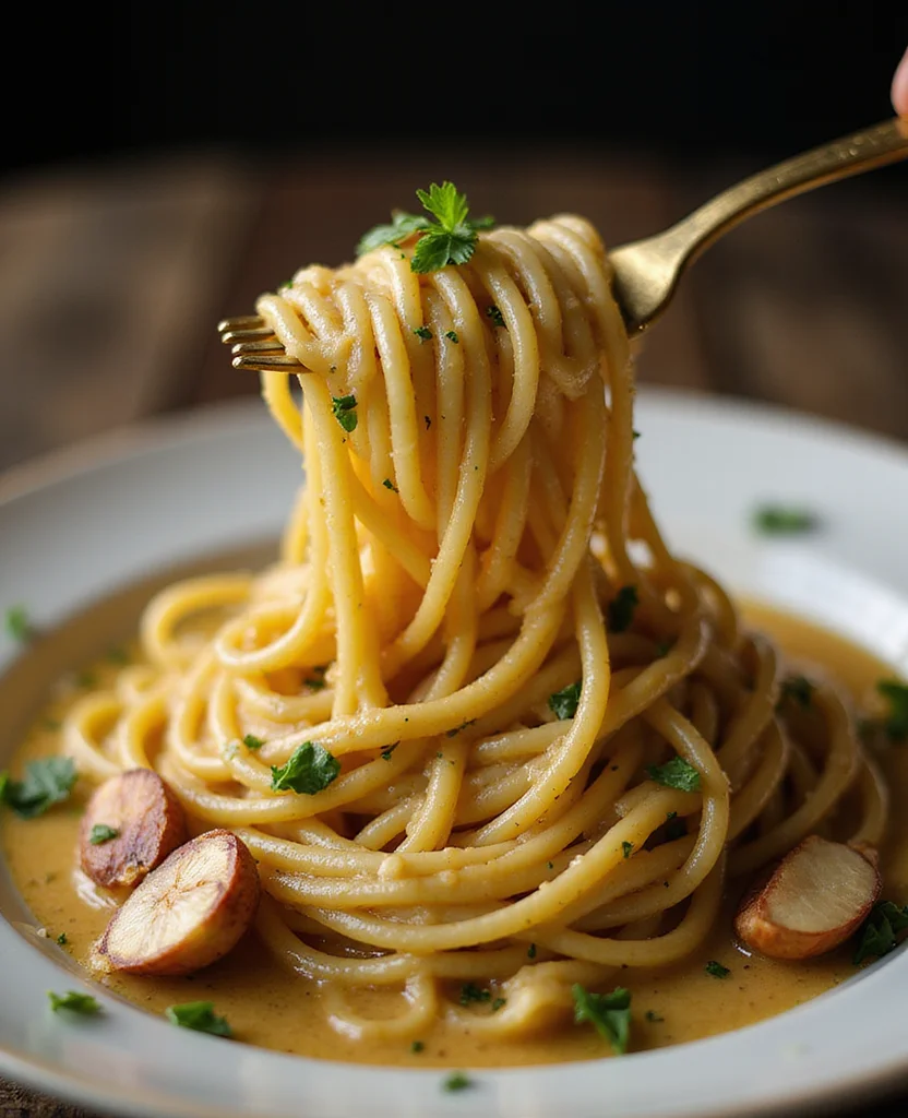 Creamy Garlic Spaghetti (One-Pot Family Favorite) - Step 2: Boil the Pasta 1