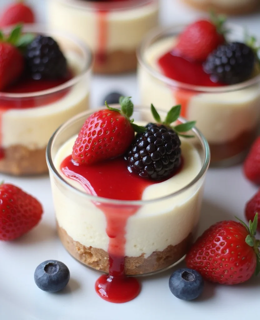Easy No-Bake Mini Cheesecakes (Party Ready) - Step 1: Prepare the Base 1