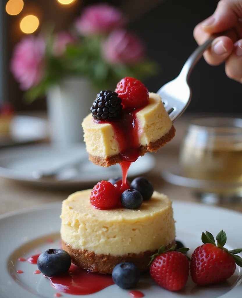 Easy No-Bake Mini Cheesecakes (Party Ready) - Step 5: Add Vanilla and Whipped Cream 1