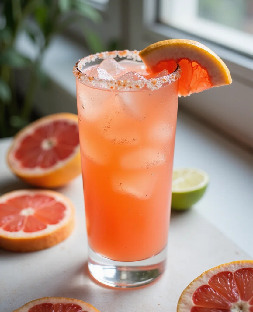 Easy Paloma Cocktail (Fresh Grapefruit) - Step 1: Prepare Ingredients 1