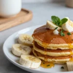Fluffy Cottage Cheese Banana Pancakes (Breakfast Hack)